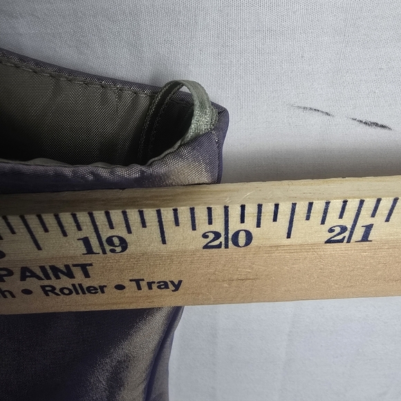 Alex Evenings Iradesent Purple & Gold Sleeveless Evening Gown W/Wrap Sz 16 - Picture 15 of 15